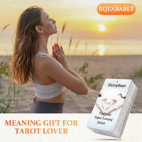 Ethereal Elves tarot cards with gold foil edges, guide book and botanical box - view 5