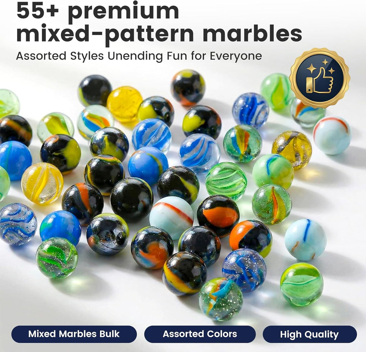 POPLAY Colorful Glass Marbles - image 2