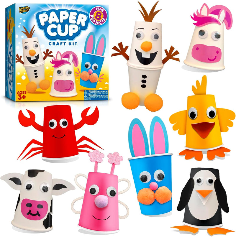 Arts and Crafts for Toddlers & Kids Ages 3-5