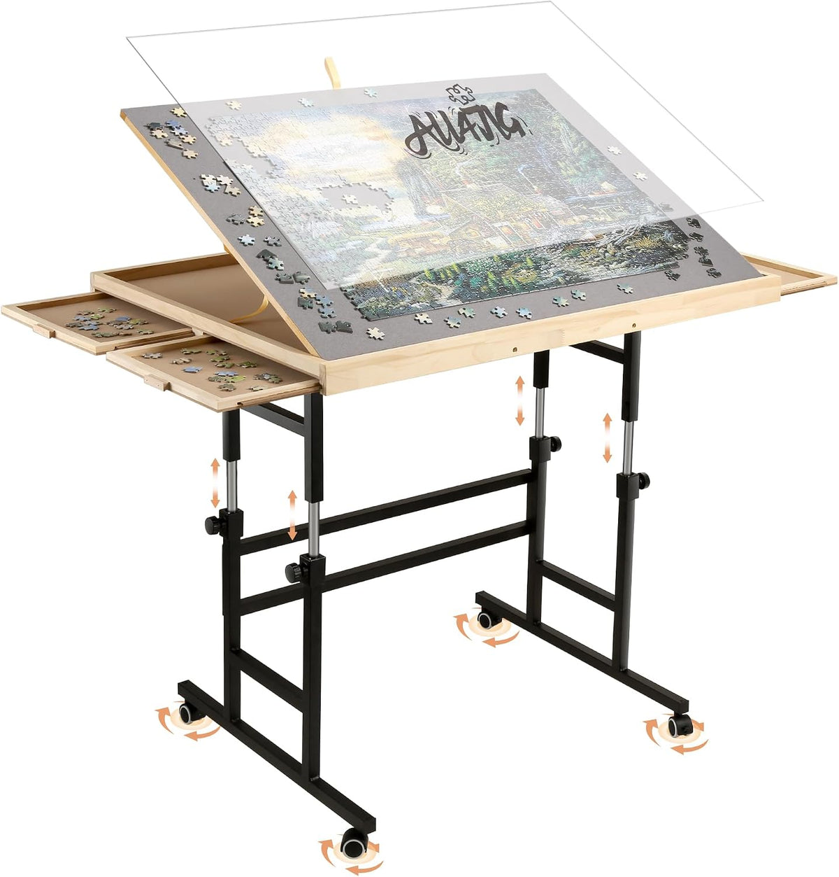 ALL4JIG 1500 Piece Puzzle Table with Legs