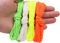 PENTA ANGEL 80 pack polyester yoyo strings in lime green, yellow, orange, blue, rose, red, black and - view 4