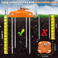 Heavy Duty Dog Tie Out Stake for Outside - Dog Stake + 2X20ft Cable/200lbs - image 2