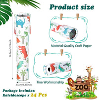 24 Pcs Classic Kaleidoscopes for Kids Vintage Toys Party Favor - Vivid Style - image 2