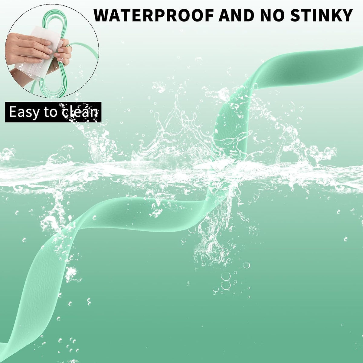 Waterproof Long Leash Durable Dog Recall Training Lead Great - Light Green / 30ft - image 2