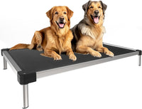 FXW TitanNest Cooling Chew-Proof Elevated Dog Bed for Medium Dogs – Essentials for Dogs - Standard Dog Bed / X-Large Dog (56.0"L x 31.0"W x 7.3"H)