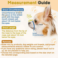 Mesh Muzzle for Short Snout and Small Medium Dogs Anti-Biting – Essentials for Dogs - Black / S [Snout Cir: 6-6.5"] - image 2