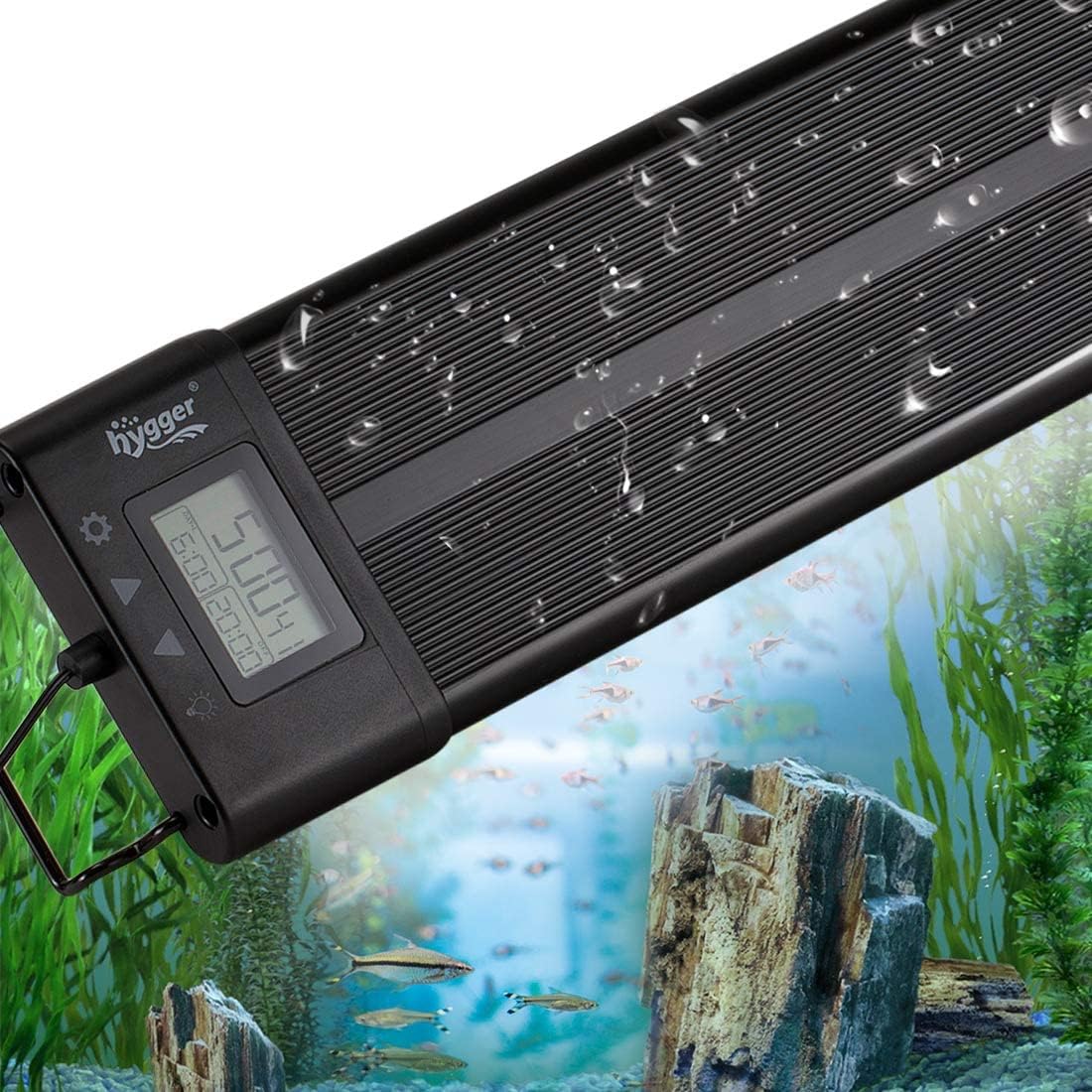 hygger Aquarium Programmable LED Light - 36W - 24in~30in