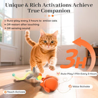 ORSDA Cat Toys for Indoor Cats - Orange - image 2
