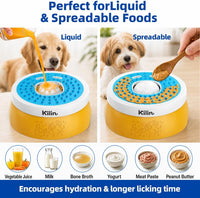 KILIN Slow Feeder Dog Licking Bowl with Rolling Ball - image 3