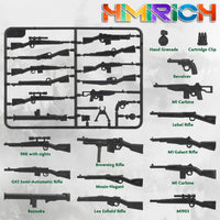 Weapons Pack Military Toy Set Building Blocks Model for Soldier - 25 PCS-Weapons - image 2