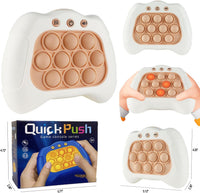 Intoypad Handheld Speed Push Pop Game Fun Sensory Fidget Toy for Kids - White - image 3