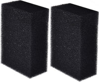 ALEGI Filter Foam Sponges, Bio Sponge Filter Media Pad - 7.5" x 4.7" x 2.75" (2pcs)
