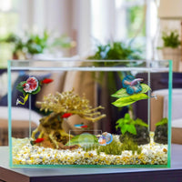 5 Pcs Betta Hammock Leaf & Tunnel, Betta Fish Tank Accessories – Essentials for Fish - image 3