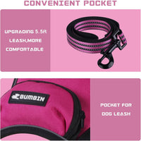 No Pull Dog Harness for Medium Dogs - Rose Red / L - image 2