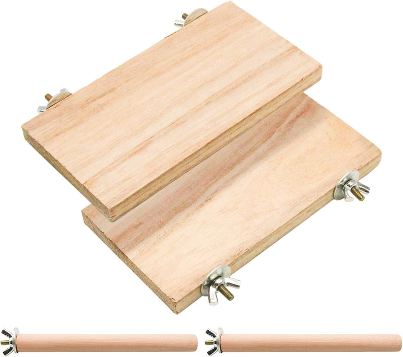 4 PCS Bird Perch Stand Platform Toy