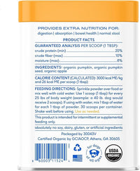 Native Pet Omega Oil for Dogs & Pumpkin for Dogs | Dog Fish Oil Supplements | All-Natural, Organic Pumpkin Fiber for Dogs | 8 Oz. Omega Oil & Pumpkin Powder