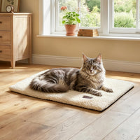 Mora Pets Self Warming Cat Bed Self Heating Cat Dog Mat Pet Pad - 29.1"L x 18.9"W x 1.0"Th / Beige - image 2