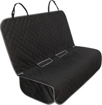 VIEWPETS Bench Car Seat Cover Protector, Waterproof Heavy-Duty - 49" L × 56" W / BLACK GREY