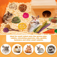 YIXUND Rabbit & Guinea Pig Toys - 27 Pcs - image 4