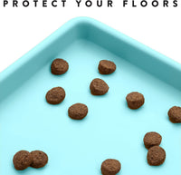 CatGuru Premium Cat Food Mat - 19"L x 11"W / Aruba - image 3