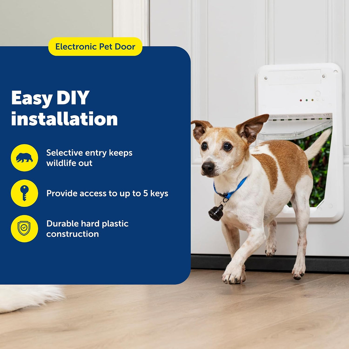 PetSafe Electronic Pet Door Wall Conversion Kit - Electronic Pet Door / Small - image 2
