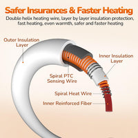 Pecute Pet Heating Pad with Chew Resistant Cord - Constant Temp / 15.7"L x 12.6"W x 0.2"Th - image 4