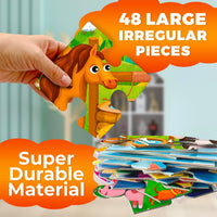 Giant Floor Puzzles for Kids Ages 4-6 - 2x3 Giant Farm - image 3