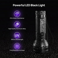 UV Flashlight Black Light - 2 Pack - image 4