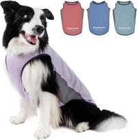 Dog Cooling Vest with Soft Stretchy Sun Protection, XL - X-Large (62-77lbs) / Lilac Ether