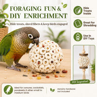 4PCS Bird Toys Sola Balls 2.36'', Bird Foraging Toy - 4 PK - image 3