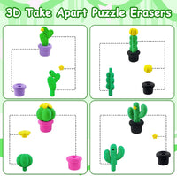 Satomoto musical puzzle erasers shaped like guitars, pianos, violins and gramophones - view 11