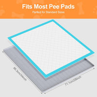 Pee Pad Tray Holder for Dogs - Light Gray / 34"L x 28"W - image 3