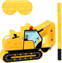 Lemicin 15.75 inch blue pinata stick kit with blindfold, rope and confetti - view 5