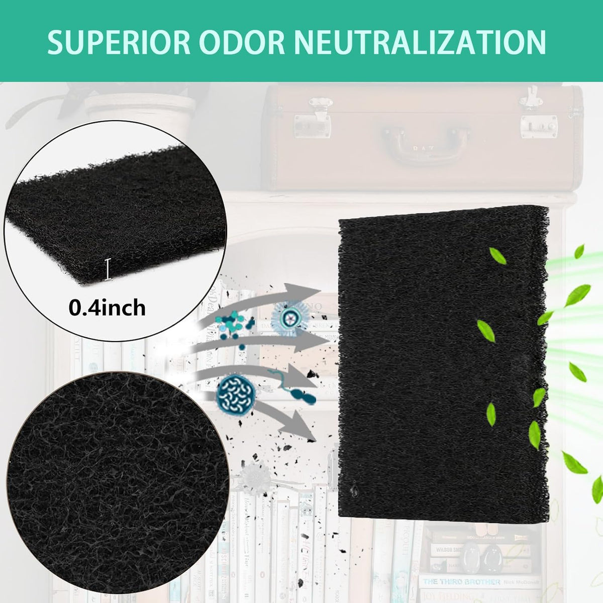 8Pcs Carbon Filters Compatible with LR 4 - 16 Pcs VN Filters - image 3