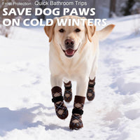 EXPAWLORER Dog Socks to Prevent Licking Paws - Small / Brown - image 4