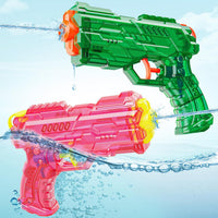 Water Gun Squirter for Kids Squirt Gun 2 Pack – Fun for Kids & Family - 2 Pack: Pink+Green
