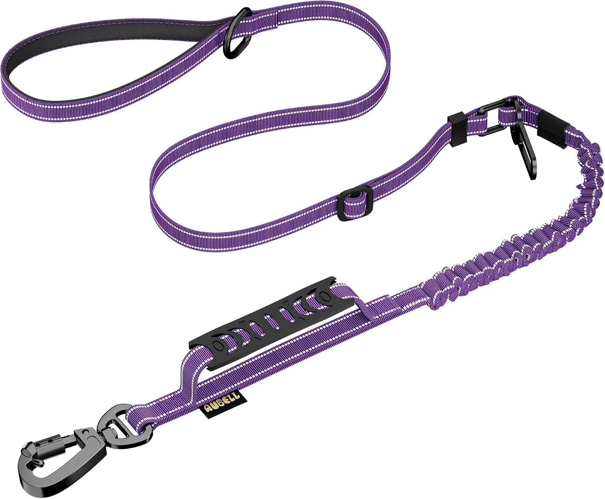 AUBELL Tactical Dog Leash Heavy Duty - Purple
