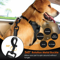 SlowTon Dog Car Seat Belt - Black / 35.5in- 1 Pack - image 4