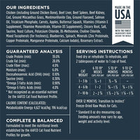 Instinct Raw Meals Freeze-Dried Kitten Chicken Cat Food, 9.5 oz. Bag