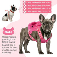 Dog Harness with Backpack - X-Small / Pink pig - image 3