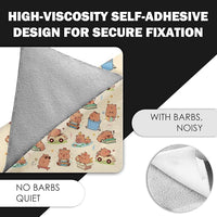 27.6"Cat Grooming Wrap, Self Adhesive Cat Wrap for Cutting Nails, Anti-Escape Calming Cat Swaddle Wrap for Medicine Ear Cleaning, Anti-Scratch Cats Burrito Restraint Blanket, Multifunctional Pet Tool