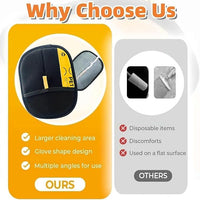 Pet Hair Removal Glove for Cats & Dogs,Pet Hair Remover Electrostatic Gloves,Efficient Pet Grooming Gloves with Hair Comb,Reusable Cat & Dog Hair Remover for Couch, Furniture, Carpet, Curtain(2PC)