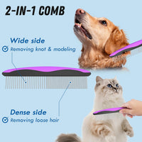 Docrok Pet Grooming Combo - Purple - image 3