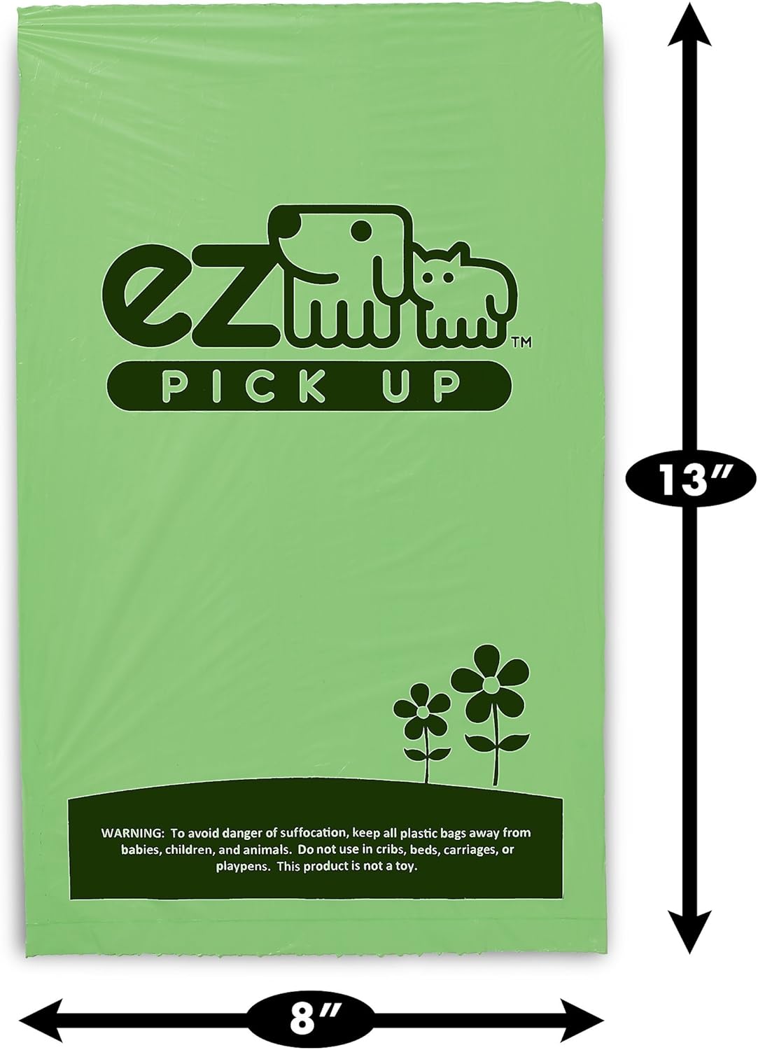 1000 Pet Waste Disposal Dog Poop Bags, EZ Pickup Bags Green – Essentials for Dogs - 1000 Count (Pack of 1) - image 3