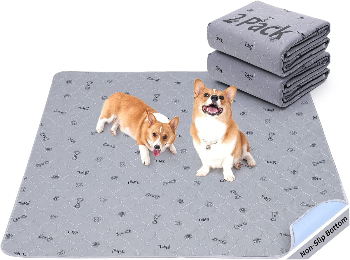 Washable Pee Pads for Dogs - 41X41" (Pack of 2)