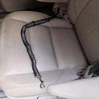 2 Dog Car Harness Seatbelt Seat Belt Leash Travel Accessories Bungee - Black / 2 Packs - image 4