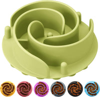 Slow Feeder Dog Bowls Insert - XL / Green