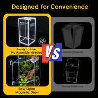 Jumping Spider Enclosure Starter Kit - Clear / Small - image 2