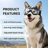 Medium Clear Dog Goggles Eye Protection - Style Clear / Large - image 3