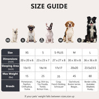 MIXJOY Orthopedic Dog Bed Comfortable Donut Cuddler Round Pet Beds - XS(20’’x 20’’) / Dark Gray - image 4